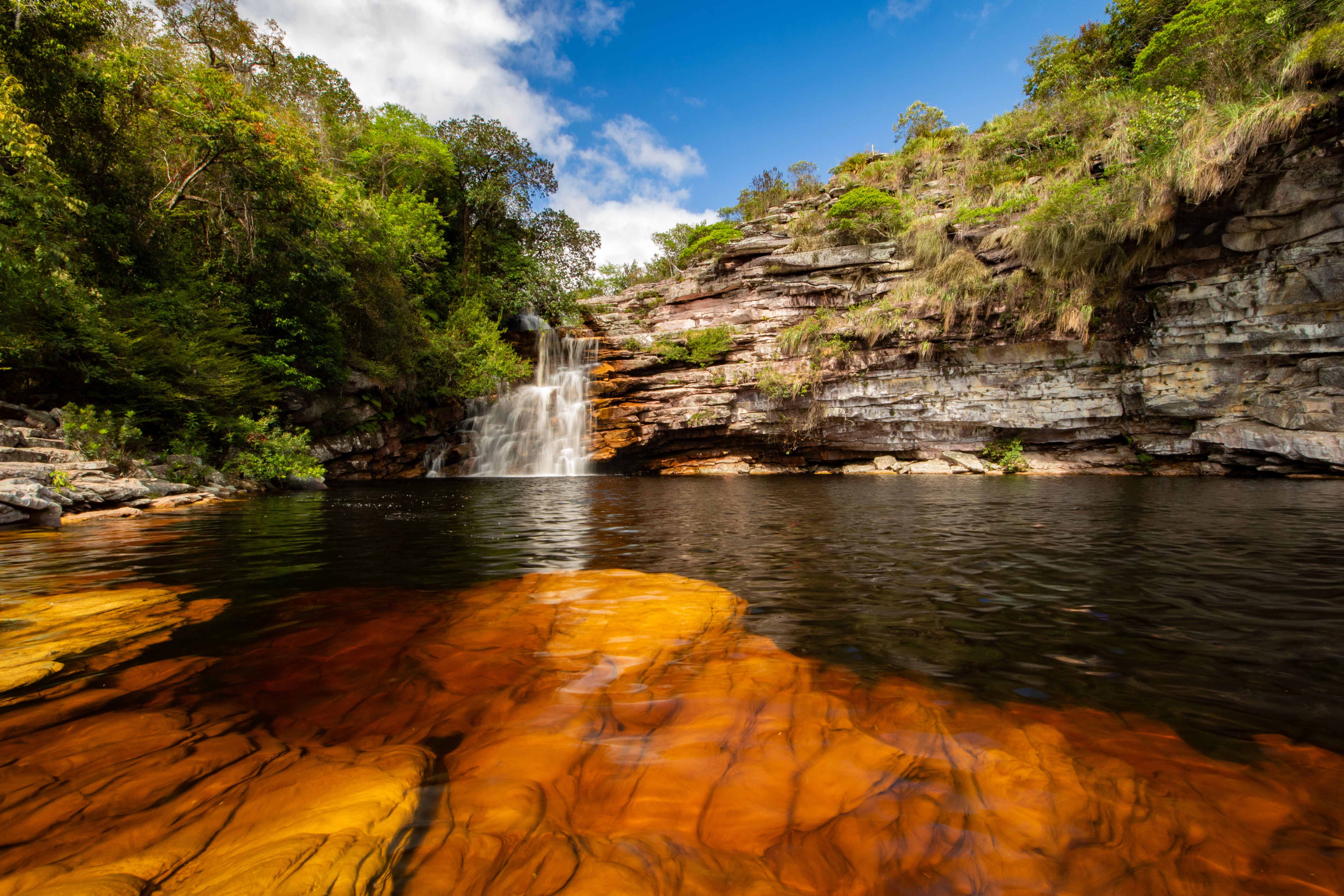 Cachoeira do Abade waterfall