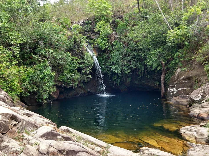 Fazenda Vagafogo waterfall and pool